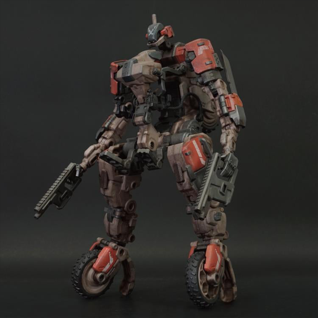 The Red Crow Winder Type 12WDr is a lightweight SA allocated to the Red Crow Squadron, one of the Republic of Yamato’s Special Assault Units. It was created jointly by the Hiroshima Heavy Industry and the Pacific Terminal Ltd. (PTL).