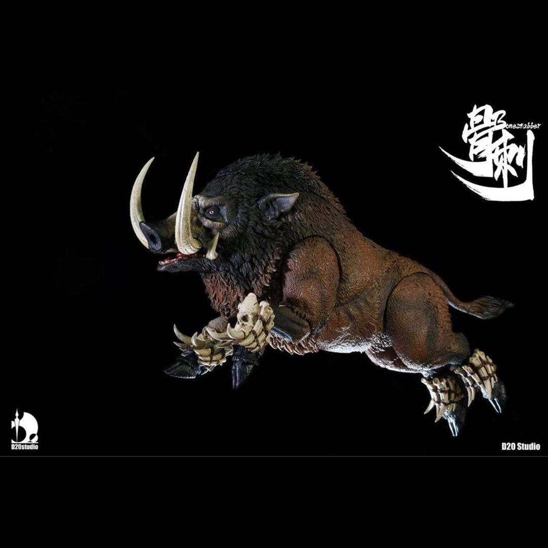 D20 Studio 1/12 Wave 3 Bonestabber Giant Wild Boar Brown Ver.
