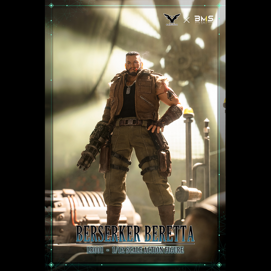 Brotoys X BMS Final Fantasy Berserker Barreta 1/12 Action Figure