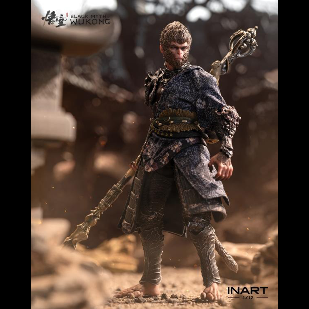 The Destined One is the player-controlled protagonist from Game Science‘s critically acclaimed Black Myth: Wukong. In this groundbreaking adaptation of Journey to the West, the Destined One hones his mastery of staff combat to explore the perilous yet fantastical world.
Officially licensed by Game Science, this twelfth scale action figure in Premium version boasts incredible articulation including toe joints through advanced engineering that delivers superior playability and displayability. The Premium ver