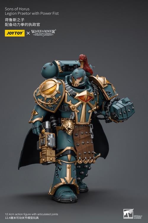 Joy Toy brings the Sons of Horus to life with this Warhammer 40K 1/18 scale action figure! Renouncing the Emperor and their oaths, the Sons of Horus have been transformed into a bludgeoning iron fist in their Primarch's quest for domination and power. Fanatic to their cause, these traitor Brothers spread their corruption and heresy across the Imperium as they bleed the loyalist Space Marine legions dry.