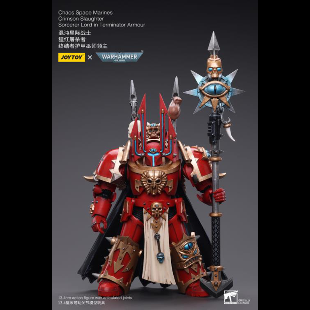 Joy Toy Chaos Space Marines Crimson Slaughter Sorcerer Lord in Joy Toy Chaos Space Marines Crimson Slaughter Sorcerer Lord in