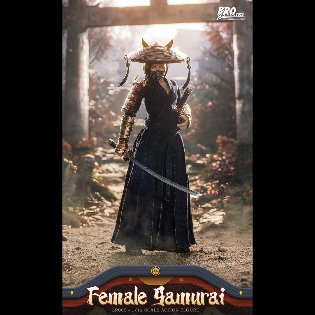 (Pre-order) BroToys 1/12 Scale Female Samurai LR005