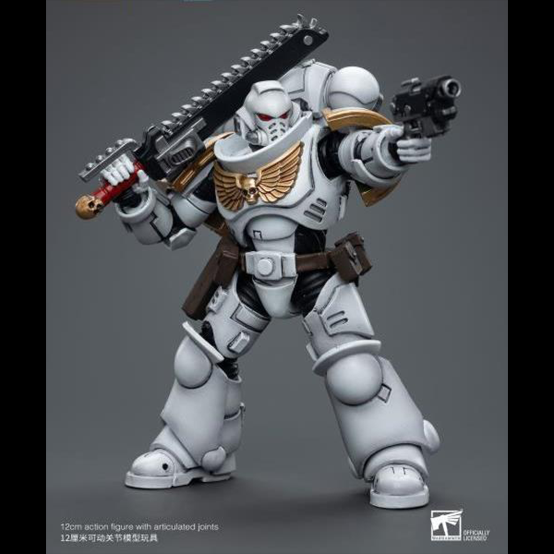 Joy Toy Space Marines White Consuls Intercessors Set of 3