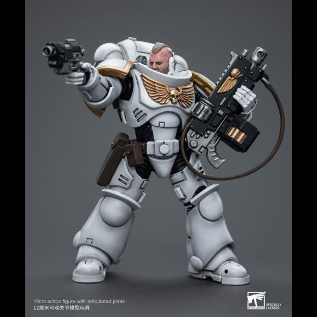 Joy Toy Space Marines White Consuls Intercessors Set of 3