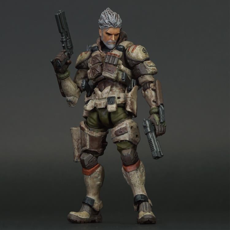 To get to the Great Estancian Library in time, the Bucks Team would first need to cross the desertified Estancian Gray Zone, and fast. As Assault Captain, Jack was charged by Bob with leading the charge across scavenger-infested dunes, driving through them like a wrecking ball to give the rest of the Bucks Team a way forward.
