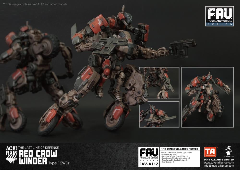 The Red Crow Winder Type 12WDr is a lightweight SA allocated to the Red Crow Squadron, one of the Republic of Yamato’s Special Assault Units. It was created jointly by the Hiroshima Heavy Industry and the Pacific Terminal Ltd. (PTL).