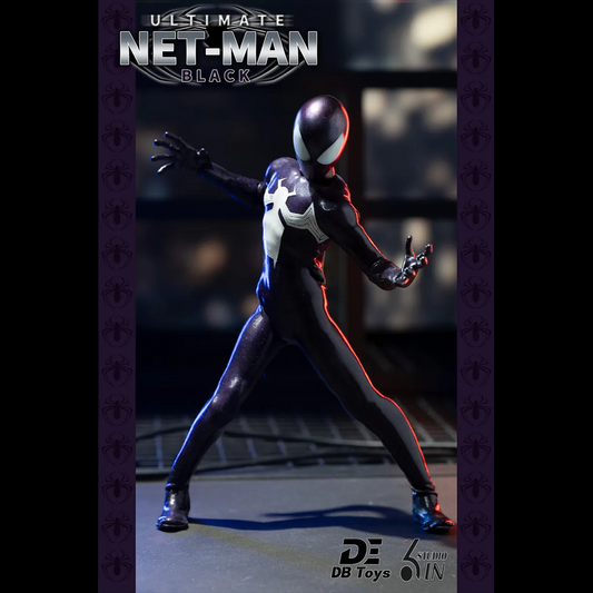 (Pre-order) DBToys X 6in Studio Ultimate Netman 1/12 Figure (Black Symbiote)