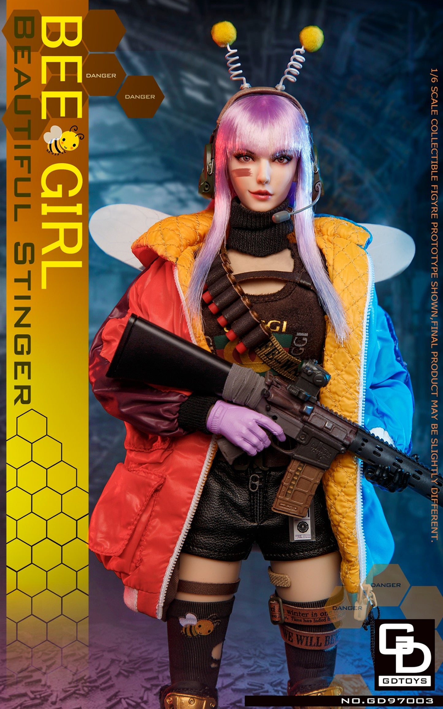 GD Toys Doomsday Bee Girl Beautiful Stinger 1/6 Scale Figure