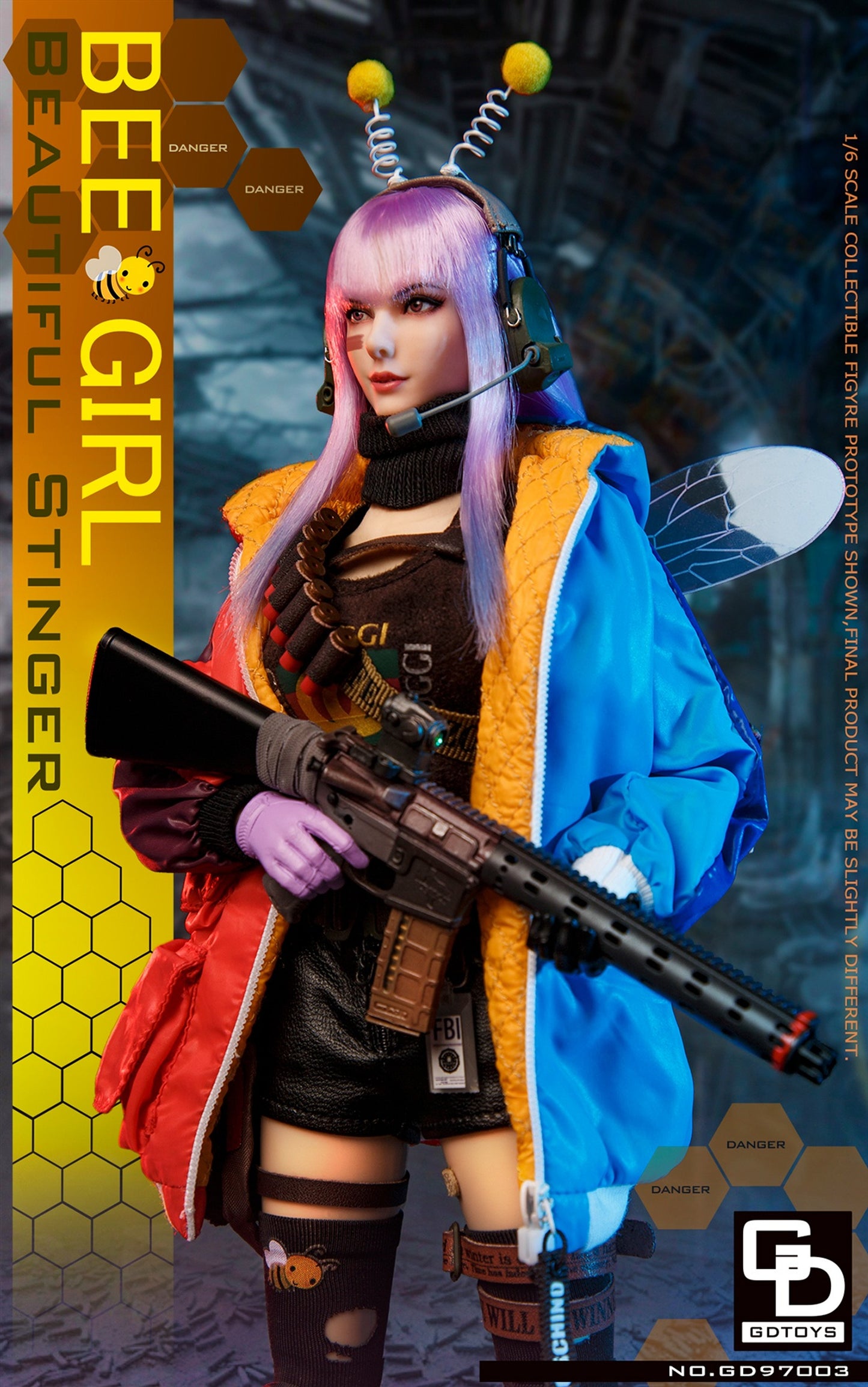 GD Toys Doomsday Bee Girl Beautiful Stinger 1/6 Scale Figure