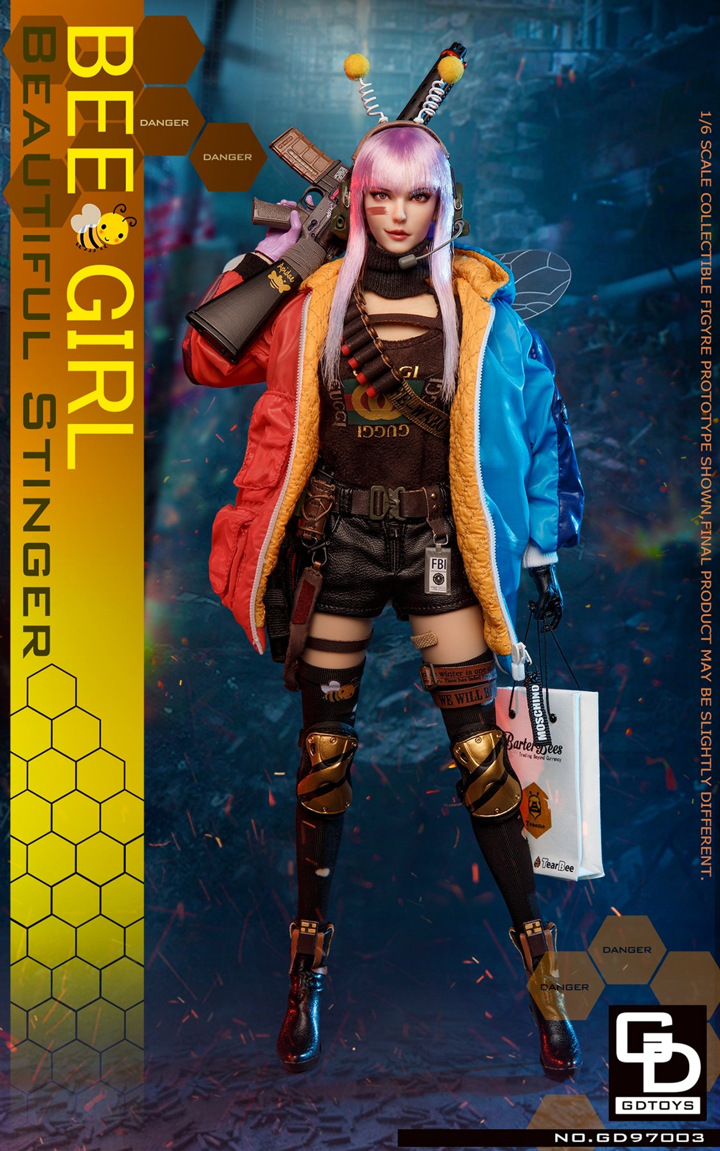 GD Toys Doomsday Bee Girl Beautiful Stinger 1/6 Scale Figure