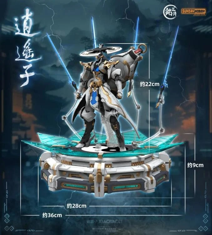 Sunday Hobby is proud to present a new mecha model kit that will add some extra firepower to your collection: say hello to the Ming Jiang Legend Xiaoyaozi! Designed to invoke the image of a wandering ronin, this figure once fully assembled stands over 8.6 inches tall and is fully articulated. With intricate detailing and a variety of weaponary, you won't want to miss out on adding this kit to your collection! Order yours today!