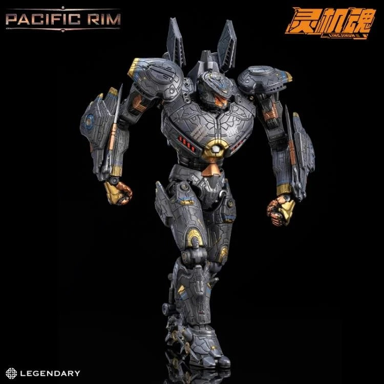 From Pacific Rim comes an all new action figure of Striker Eureka by LingJiHun! This highly detailed figure captures the awesome mecha's look from the film and is highly articulated to create a variety of poses. Equipped with additional parts and accessories to customize the figure, this is one figure you won't want to miss out on! Get ready to fight the kaiju and defend mankind when you order your figure today!
