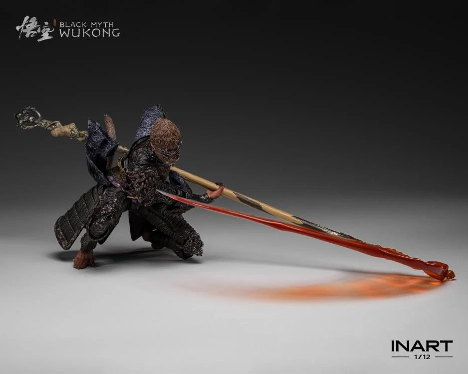 The Destined One is the player-controlled protagonist from Game Science‘s critically acclaimed Black Myth: Wukong. In this groundbreaking adaptation of Journey to the West, the Destined One hones his mastery of staff combat to explore the perilous yet fantastical world.
Officially licensed by Game Science, this twelfth scale action figure in Premium version boasts incredible articulation including toe joints through advanced engineering that delivers superior playability and displayability. The Premium ver