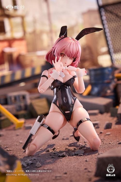 Add a new Bunny Rapid Action Squad protector to your figure collection with the Commando Belka 1/12 scale action figure by Sushing. This figure is over 6 inches tall and is fully articulated to allow for a variety of fun poses with the character. Belka also comes with additional parts and accessories allowing you to customize the figure how you want. Be sure to add this figure to your collection!