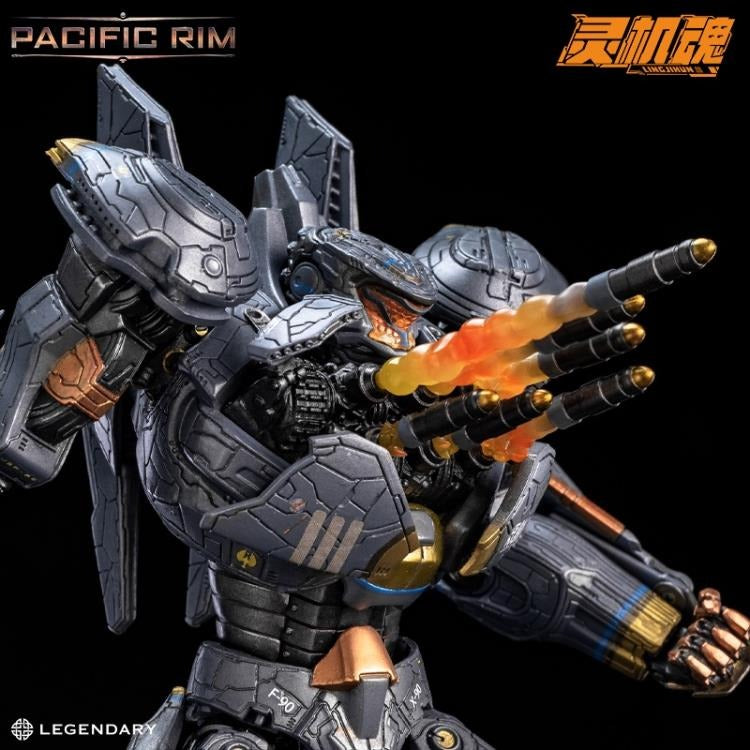 From Pacific Rim comes an all new action figure of Striker Eureka by LingJiHun! This highly detailed figure captures the awesome mecha's look from the film and is highly articulated to create a variety of poses. Equipped with additional parts and accessories to customize the figure, this is one figure you won't want to miss out on! Get ready to fight the kaiju and defend mankind when you order your figure today!