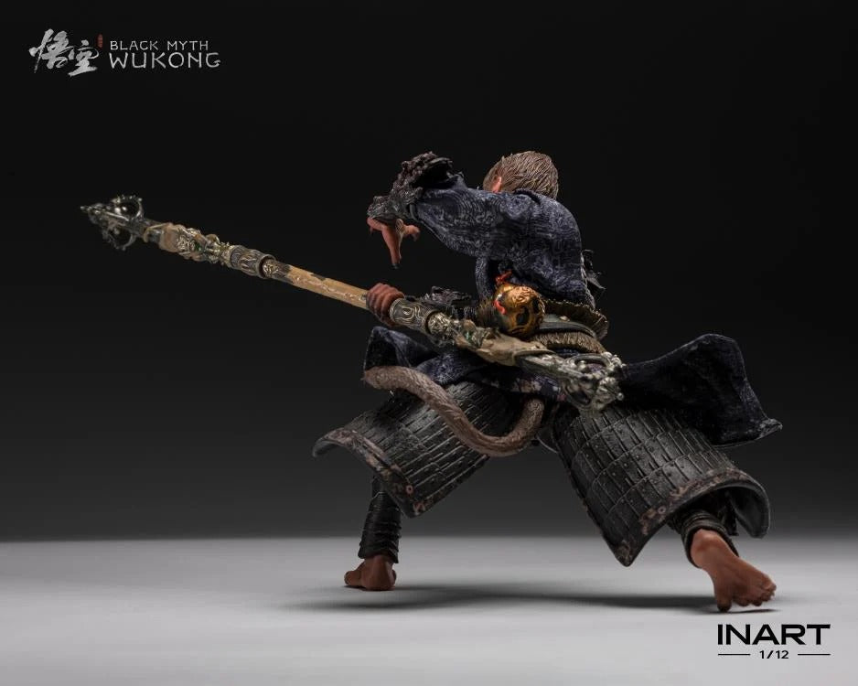 The Destined One is the player-controlled protagonist from Game Science‘s critically acclaimed Black Myth: Wukong. In this groundbreaking adaptation of Journey to the West, the Destined One hones his mastery of staff combat to explore the perilous yet fantastical world.
Officially licensed by Game Science, this twelfth scale action figure in Premium version boasts incredible articulation including toe joints through advanced engineering that delivers superior playability and displayability. The Premium ver