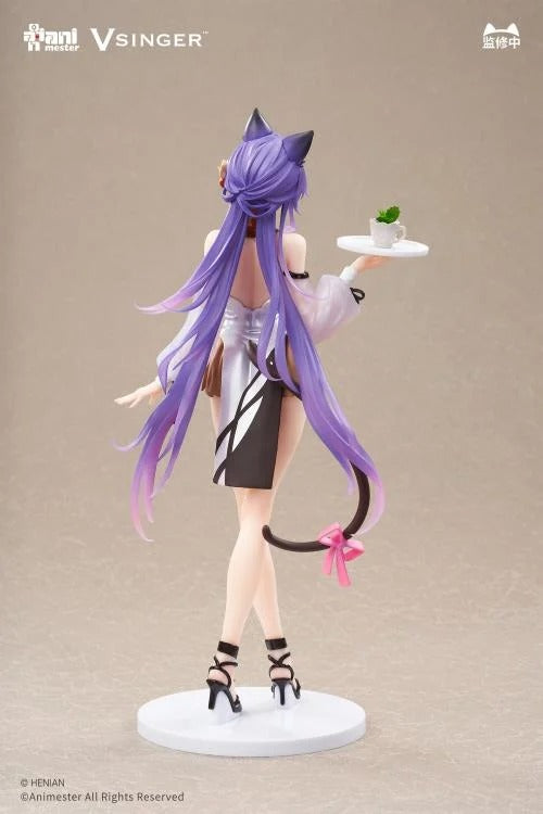 Based on the Vsinger character comes the Mo Qingxian (Tea Time Melody) 1/7 scale figure by AniMester! This highly detailed figure is around 10 inches in height and displays Mo Qingxian in a cute outfit as she holds a cup of tea in a popular pose. Don't miss out on adding this figure to your collection!