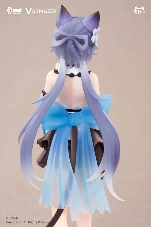 Based on the Vsinger character comes the Luo Tianyi (Tea Time Melody) 1/7 scale figure by AniMester! This highly detailed figure is around 9 inches in height and displays Luo Tianyi in a cute outfit as she enjoys a tasty treat during tea time while in a popular pose. Don't miss out on adding this figure to your collection!