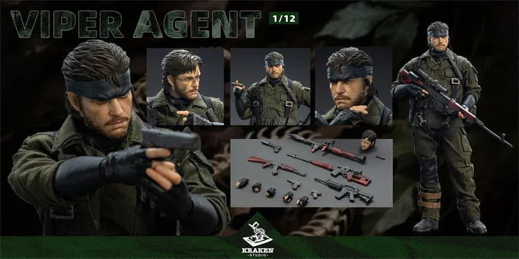 (Pre-order) Kraken Studio 1/12 Viper Agent figure Deluxe Version