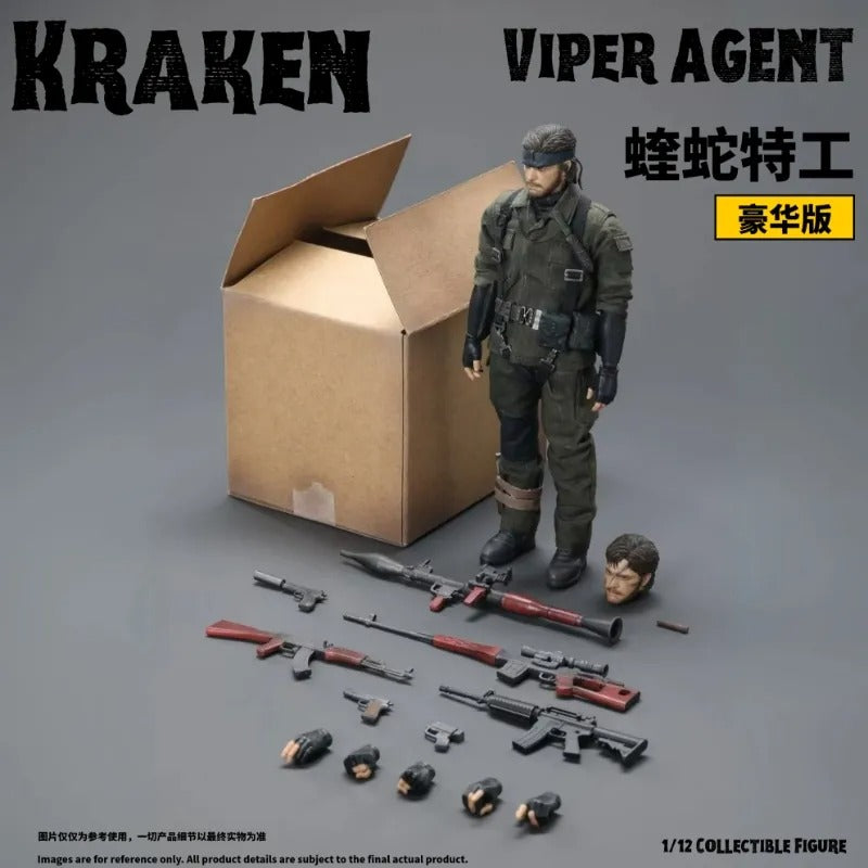 (Pre-order) Kraken Studio 1/12 Viper Agent figure Deluxe Version