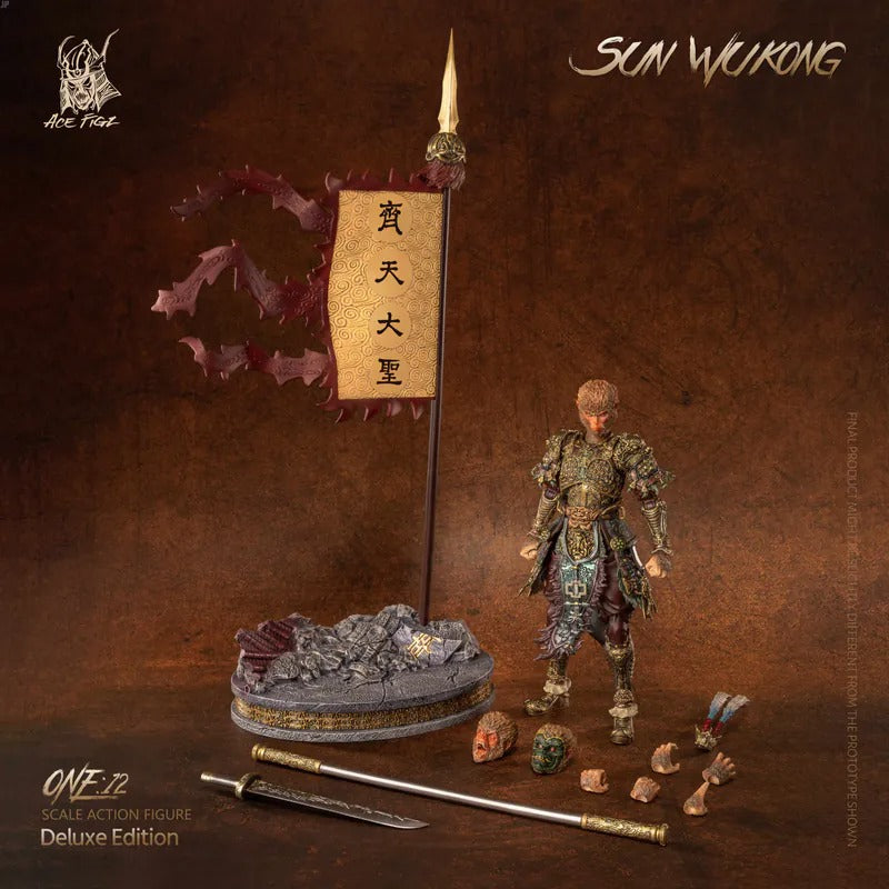 (Pre-order) AceFigz Sun Wukong The Monkey King (Deluxe Edition) 1/12