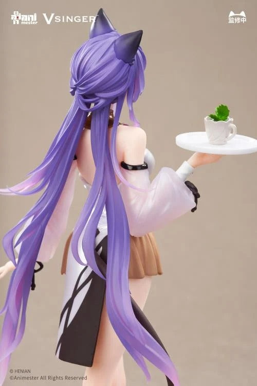Based on the Vsinger character comes the Mo Qingxian (Tea Time Melody) 1/7 scale figure by AniMester! This highly detailed figure is around 10 inches in height and displays Mo Qingxian in a cute outfit as she holds a cup of tea in a popular pose. Don't miss out on adding this figure to your collection!