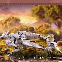 Souling Toys proudly presents the highly anticipated Daytime Meteor model kit. This kit features a dragon and his rider as well short art book featuring the characters and their fantasy world.
Once assembled the dragon is just over 24 inch in length with a wingspan just under 34 inches. The prebuilt diecast joints help to support the giant body. The multi joints in neck and tail provide flexibility for posing. The joint locks located at the wing can keep the wing in place even while extended.