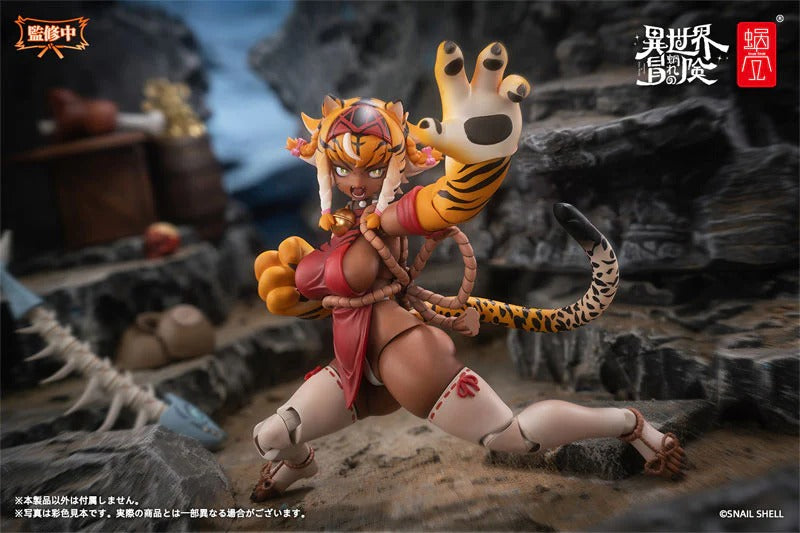 (Pre-order) Snail Shell Garu The Tiger Warrior Girl 1/12 Figure