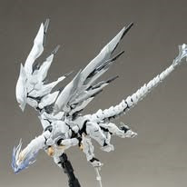 Souling Toys proudly presents the highly anticipated Daytime Meteor model kit. This kit features a dragon and his rider as well short art book featuring the characters and their fantasy world.
Once assembled the dragon is just over 24 inch in length with a wingspan just under 34 inches. The prebuilt diecast joints help to support the giant body. The multi joints in neck and tail provide flexibility for posing. The joint locks located at the wing can keep the wing in place even while extended.