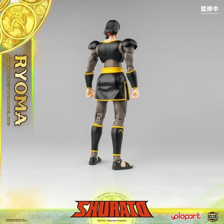 From the classic anime series Legend of Heavenly Sphere Shurato comes a new entry in the popular AMK PRO X series: Ryoma! Featuring a new streamlined design, this model kit includes multiple accessories and armor pieces along with his trademark Mecha vehicle! Don't miss out and order yours today!