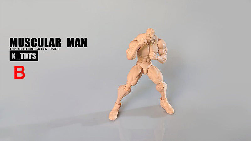 (Pre-order) KToys KT01 1/12 Muscular man male body