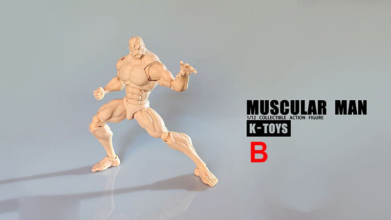 (Pre-order) KToys KT01 1/12 Muscular man male body