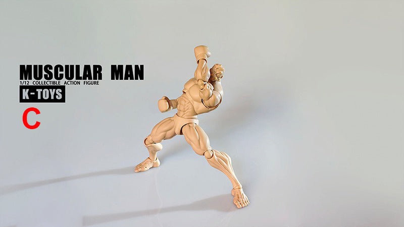 (Pre-order) KToys KT01 1/12 Muscular man male body