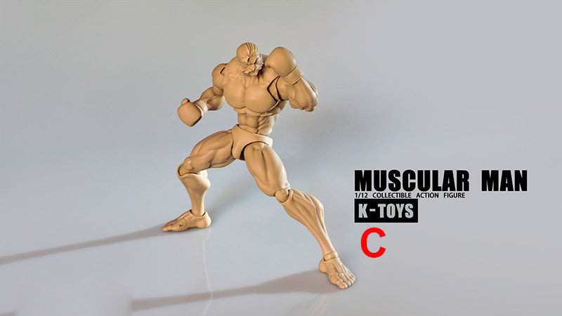 (Pre-order) KToys KT01 1/12 Muscular man male body