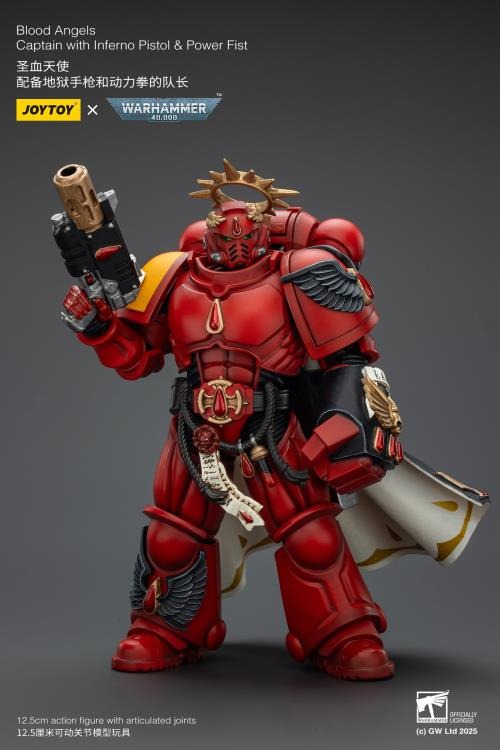 (Pre-order) Joy Toy Blood Angels Captain Set of 3