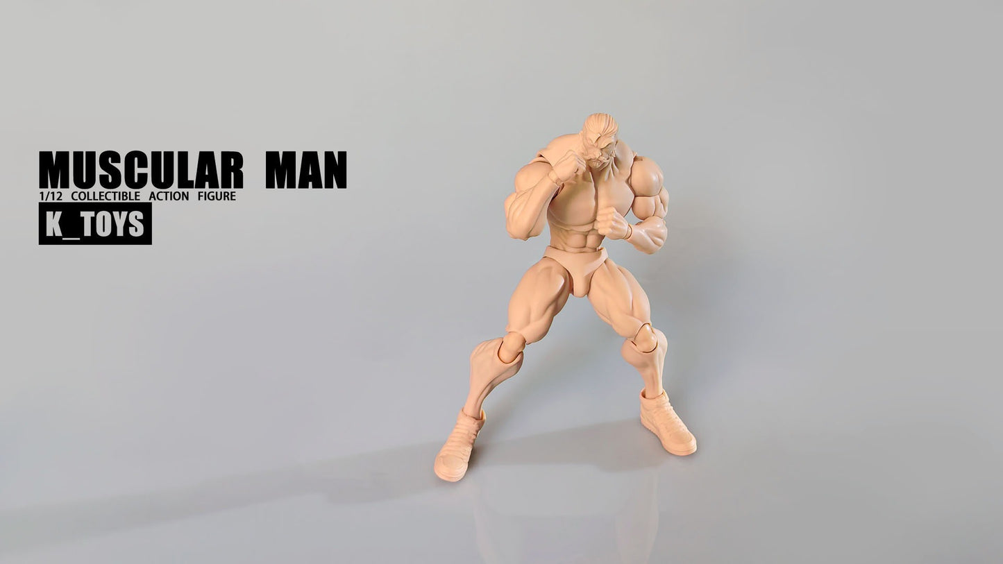 (Pre-order) KToys KT01 1/12 Muscular man male body