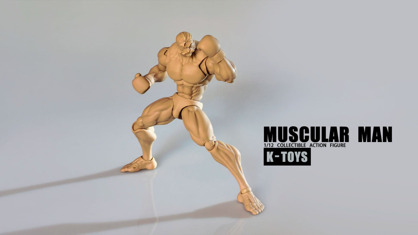 (Pre-order) KToys KT01 1/12 Muscular man male body