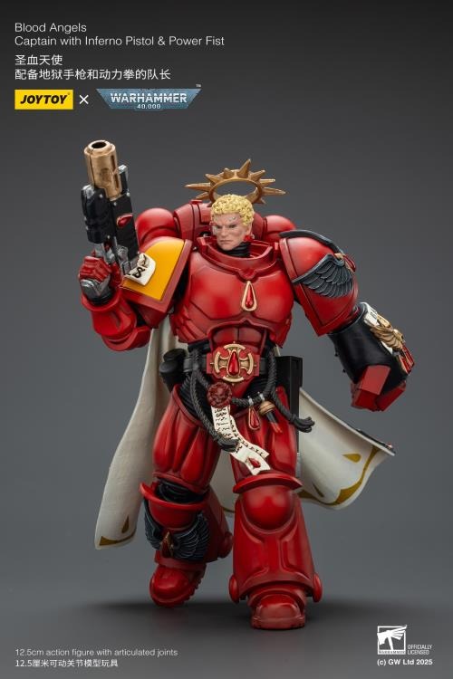 (Pre-order) Joy Toy Blood Angels Captain Set of 3