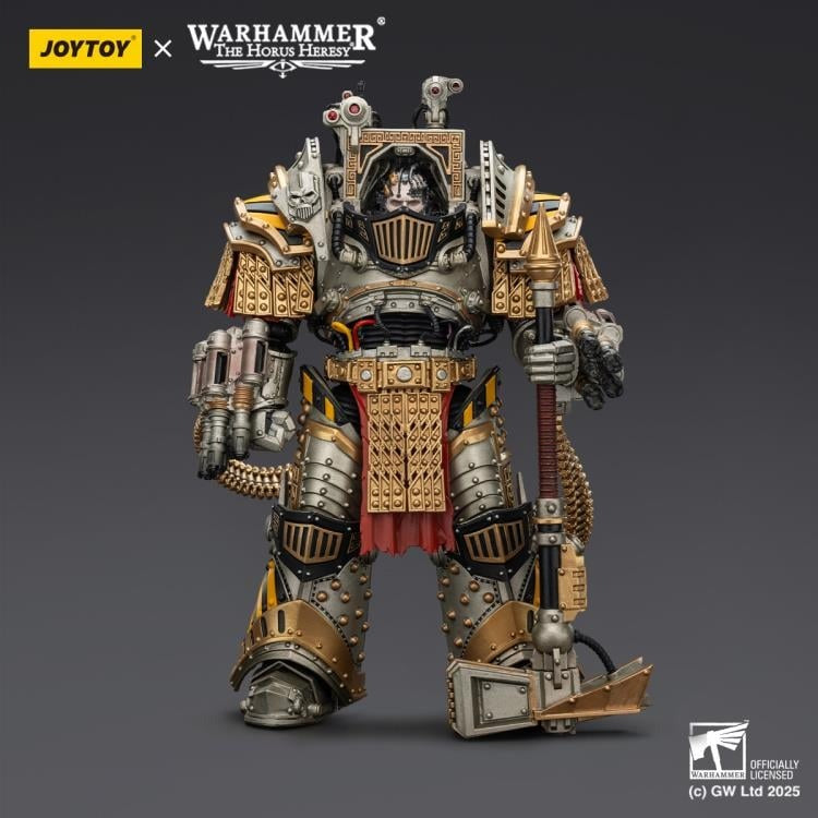Experts at breaking sieges and assaulting enemy fortifications, the Iron Warriors, led by the Primarch Perturabo, chose to ally with the Mad Warmaster during his heretical war-march towards Sol and the Emperor. Eternal rivals to the favored Imperial Fists and seemingly overlooked at every turn despite their sacrifices, the vicious rage and jealously that burned within Perturabo erupted into an inferno that led his Iron Warriors to decimate and burn entire worlds.