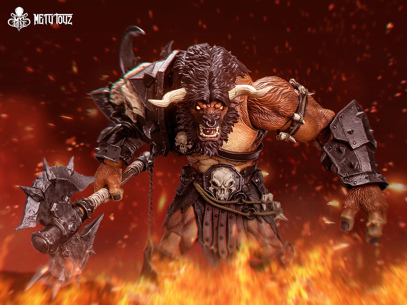 (Pre-order) Mety toyz Minotaur Gladiator Ragehorn figure