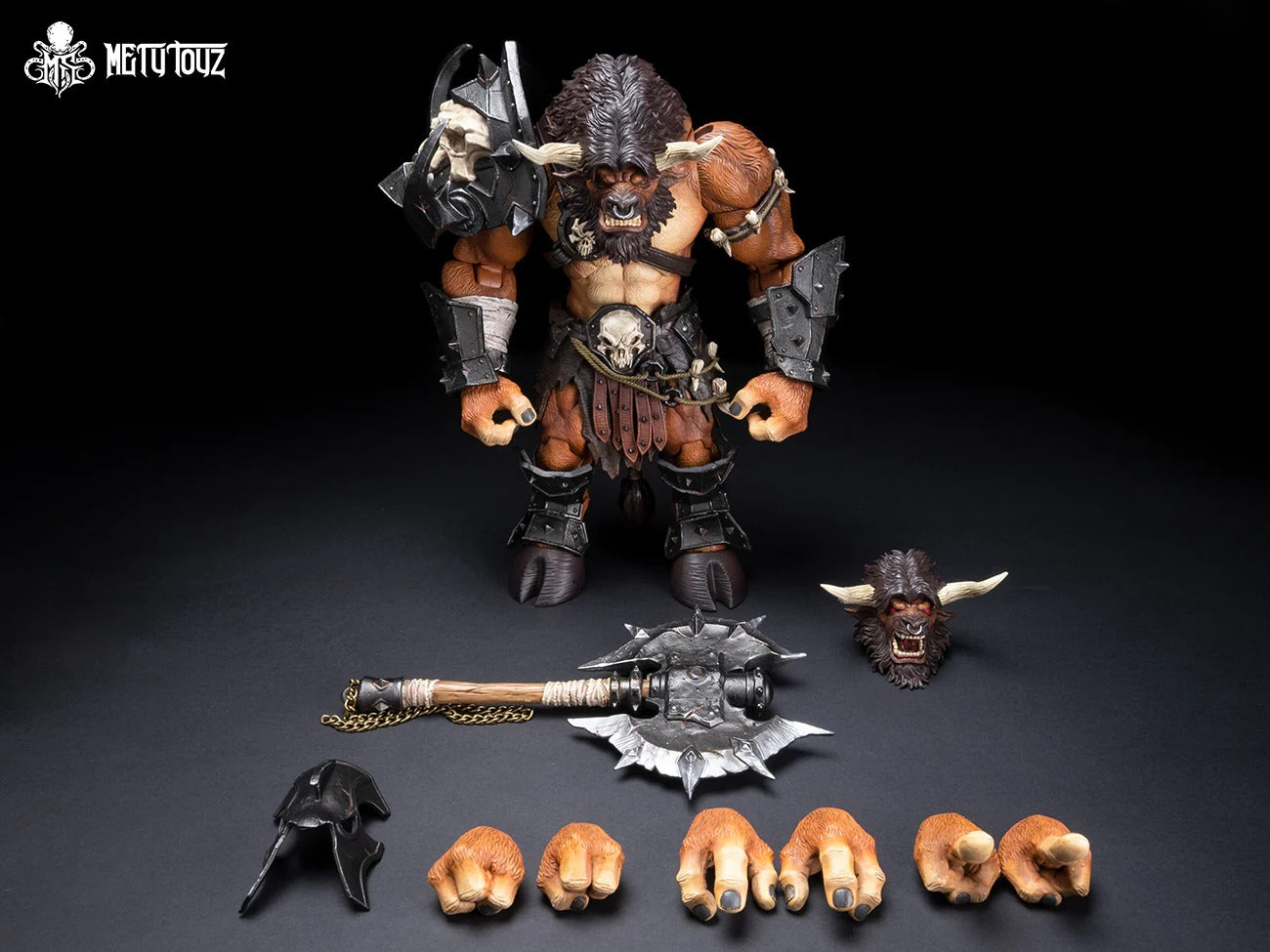 (Pre-order) Mety toyz Minotaur Gladiator Ragehorn figure