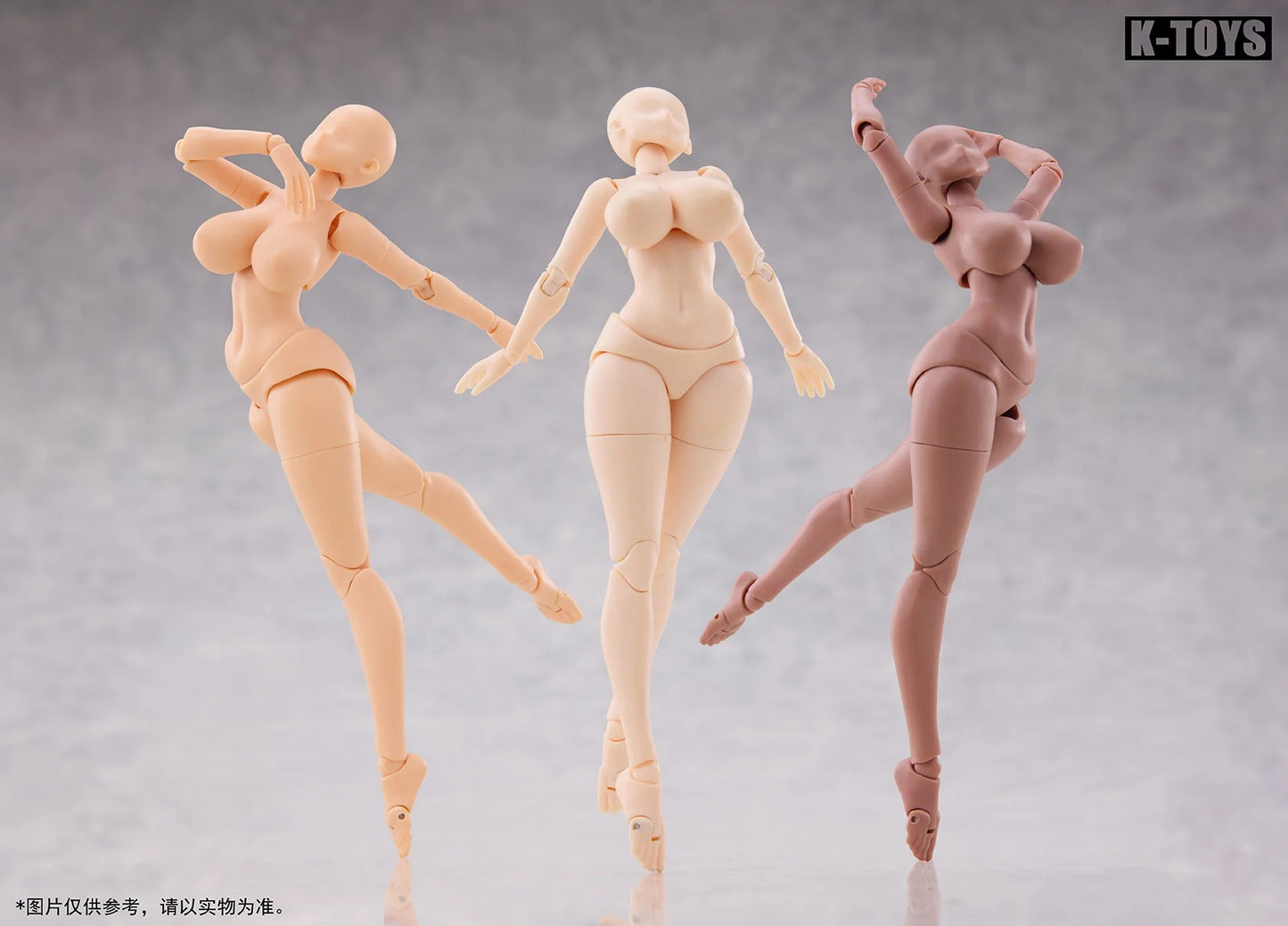 (Pre-order) Ktoys 1/12 anime female body figure