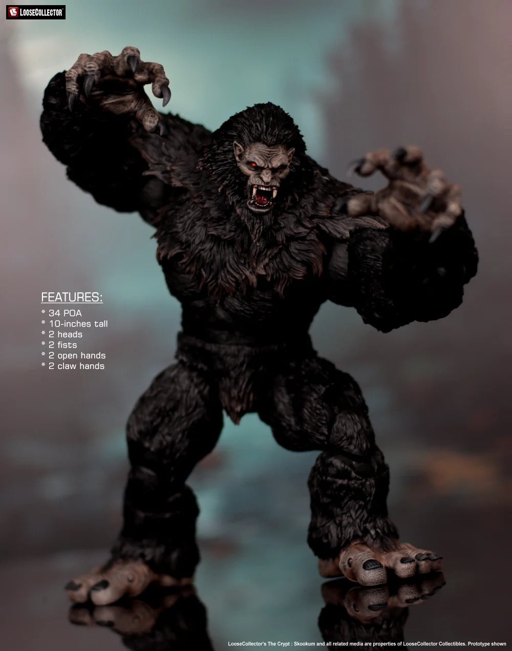 (Pre-order) Loosecollector The Crypt Skookum action figure 10 inches