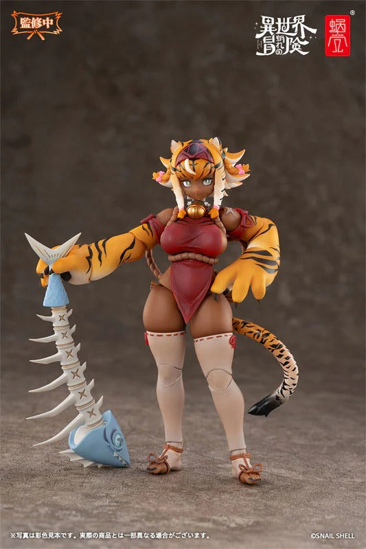 (Pre-order) Snail Shell Garu The Tiger Warrior Girl 1/12 Figure