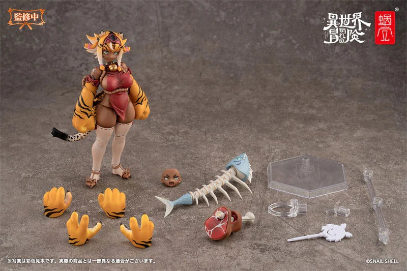 (Pre-order) Snail Shell Garu The Tiger Warrior Girl 1/12 Figure