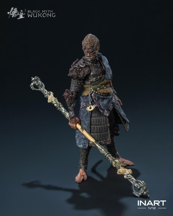 The Destined One is the player-controlled protagonist from Game Science‘s critically acclaimed Black Myth: Wukong. In this groundbreaking adaptation of Journey to the West, the Destined One hones his mastery of staff combat to explore the perilous yet fantastical world.
Officially licensed by Game Science, this twelfth scale action figure in Standard version boasts incredible articulation including toe joints through advanced engineering that delivers superior playability and displayability.
