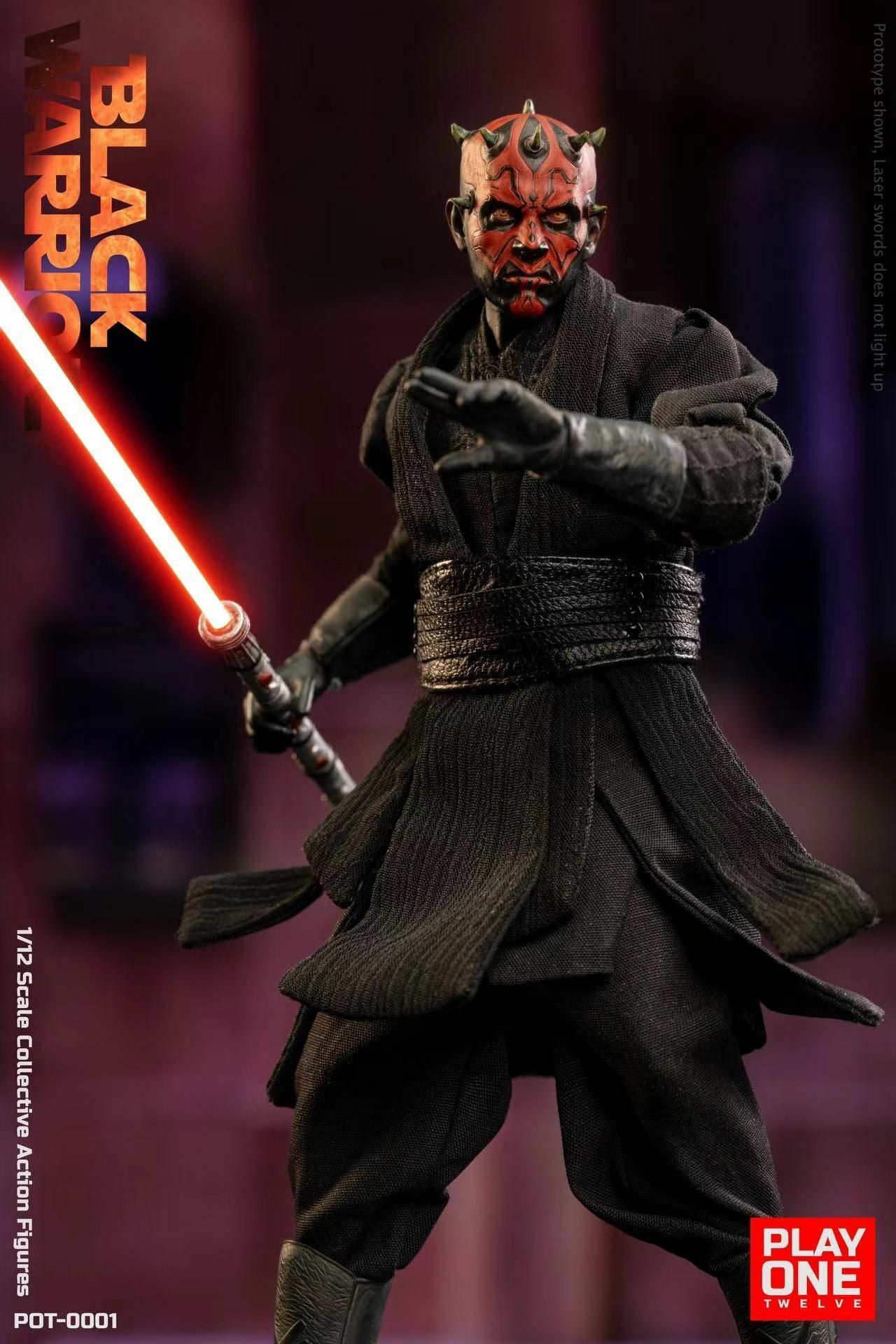 Play One Twelve POT001 1/12 Black Warrior