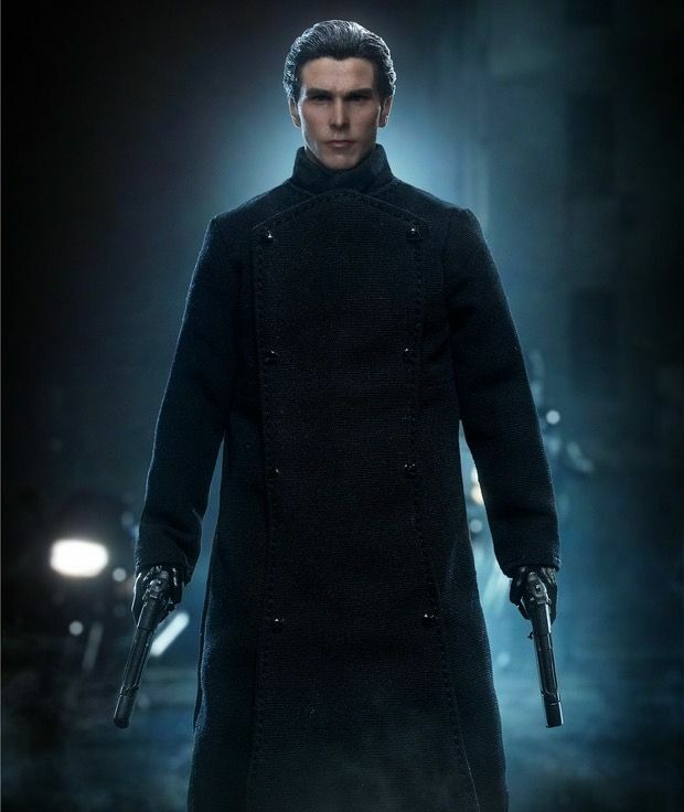 Brotoys 1/12 Gunfighter Preacher Set of 2 (Black and White)