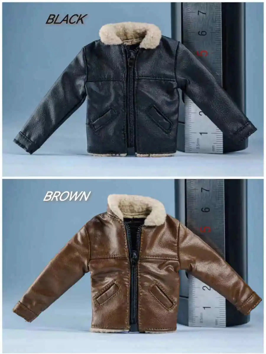 Nwtoys 1/12 6 inch figure accessories leather jacket (mezco)